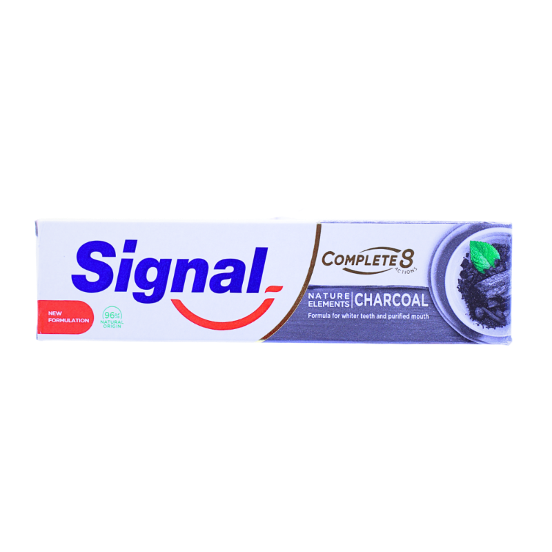 SIGNAL T\P COMPLETE8 CHARCOAL 75ML