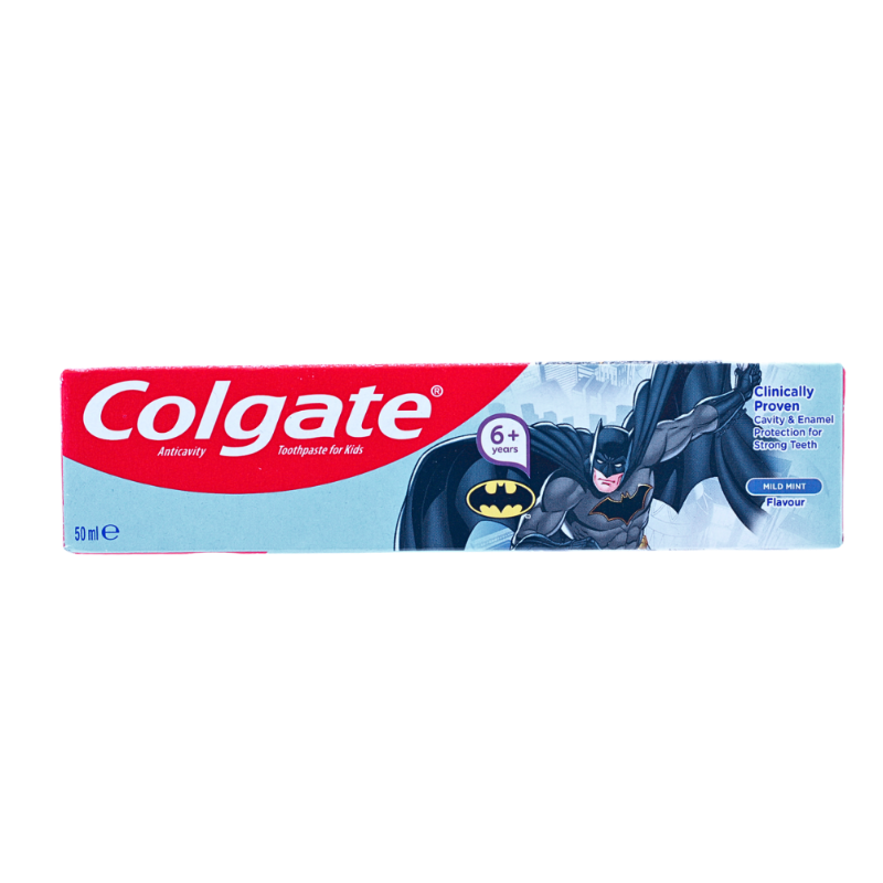 COLGATE T\P KIDS BATMAN +6Y MILD MINT 50ML