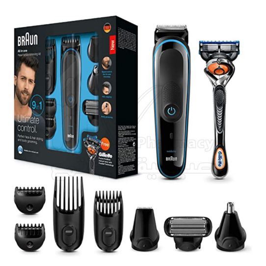 BRAUN MGK5060 STYLING KIT 9IN1