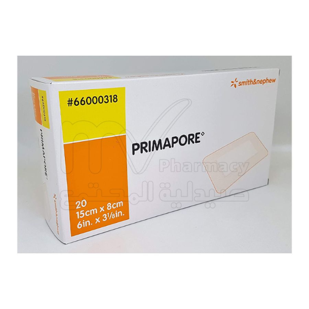 PRIMAPORE WOUND DRESSING 15CM×8CM 20PCS null