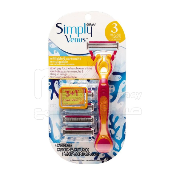 GLT SIMPLY VENUS RAZER3+1 FREE GLT SIMPLY VENUS RAZER3+1 FREE