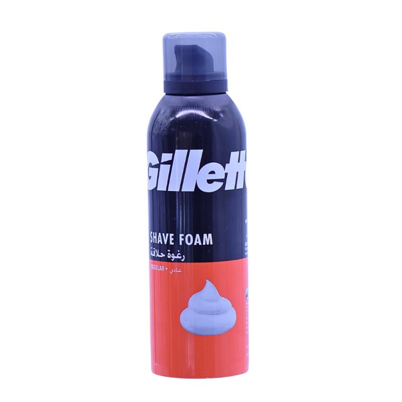 جيليت رغوة للحلاقة عادي 200مل جيليت رغوة للحلاقة عادي 200مل