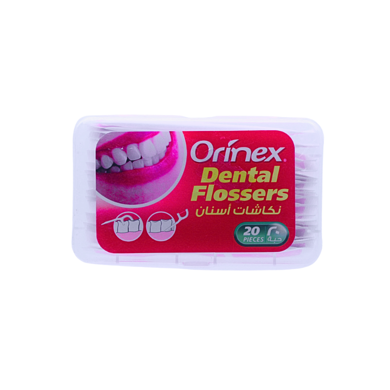 ORINEX DEN FLOSSERS W\COVER 20PCS