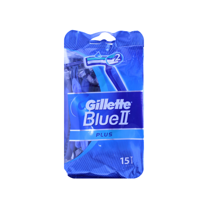 GILLETTTE BLUE2 PLUS RAZOR 15PCS null