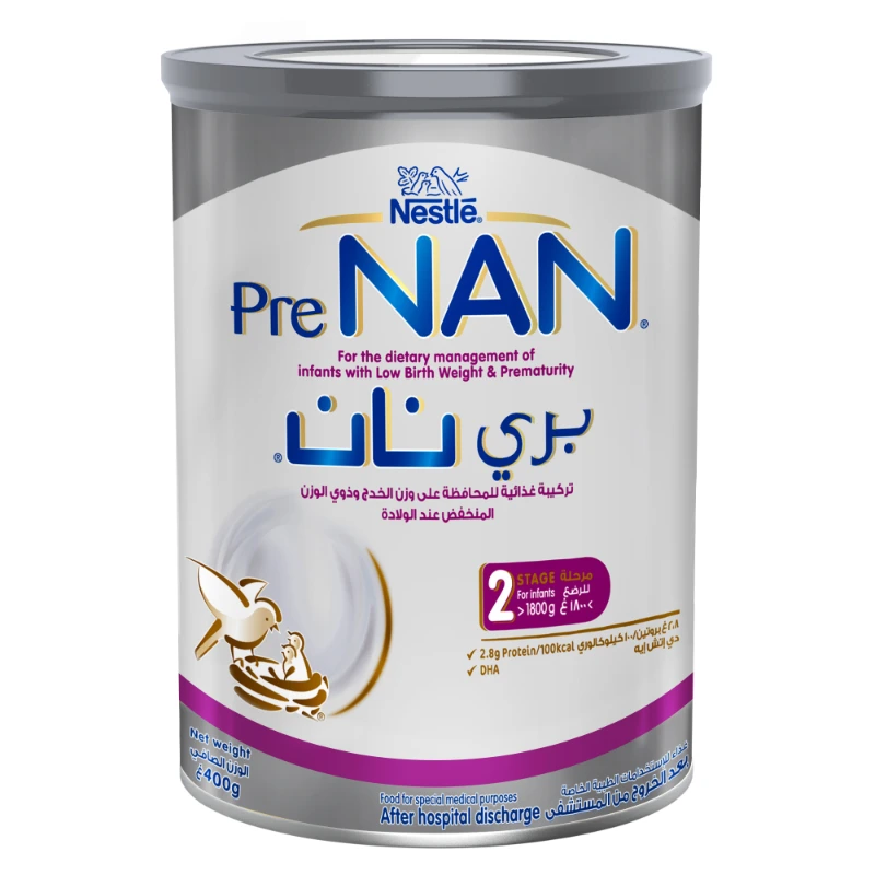 PRE NAN 2 DIETARY MILK LOW BIRTH WEIGHT 400G