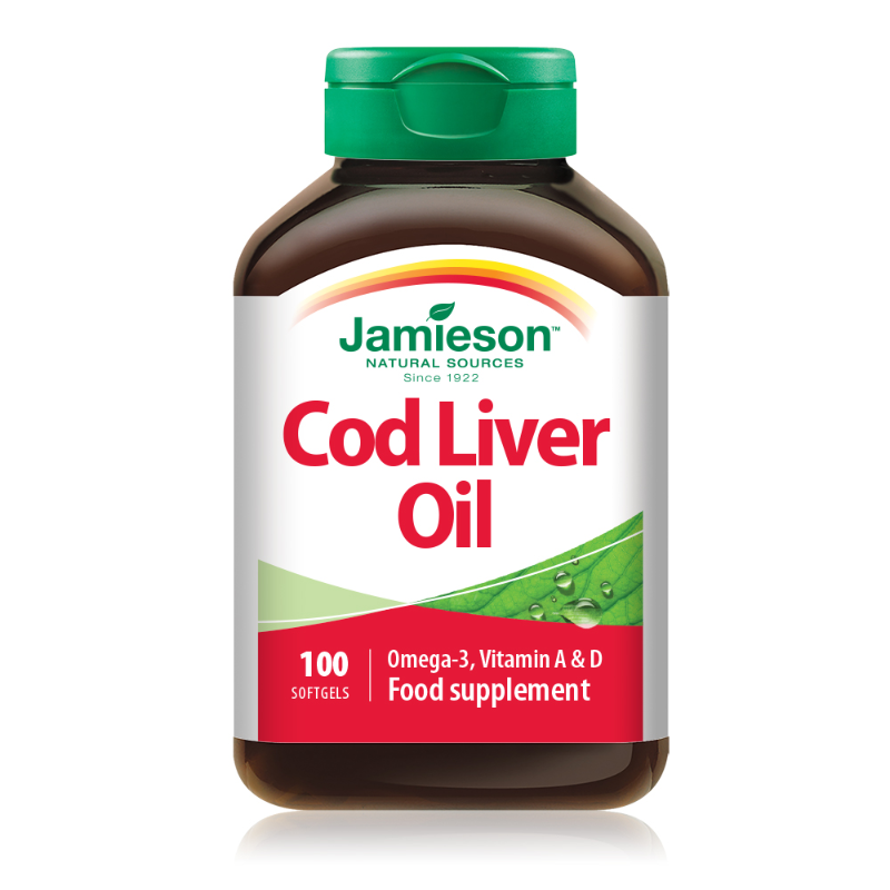 JAMIESON COD LIVER OIL SG CAP 100/CAP