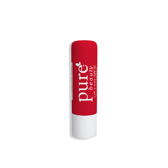 PURE BEAUTY LIP STICK 15SPF STRAWBERRY 4.2G