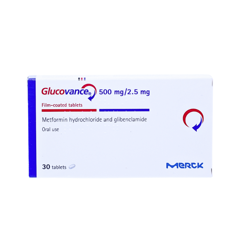 GLUCOVANCE 500/2.5/MG FC TAB 30/TAB GLUCOVANCE 500/2.5/MG FC TAB 30/TAB