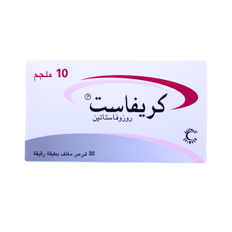 CREVAST 10 MG 30 TAB