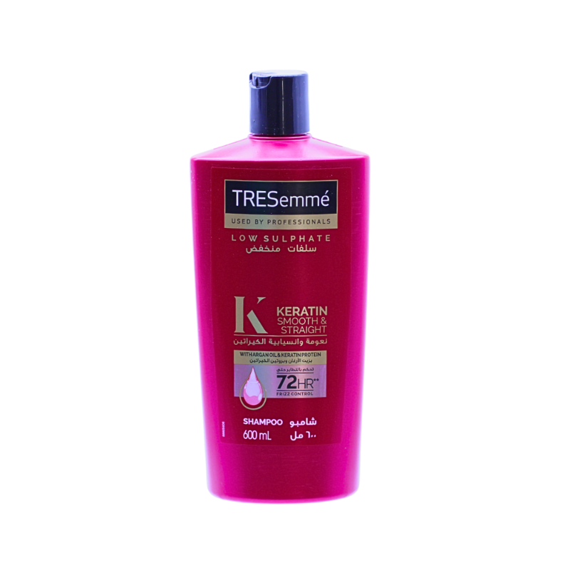 TRESEMME SHAMP KERATIN SMOOTH&STRIGHT 600ML