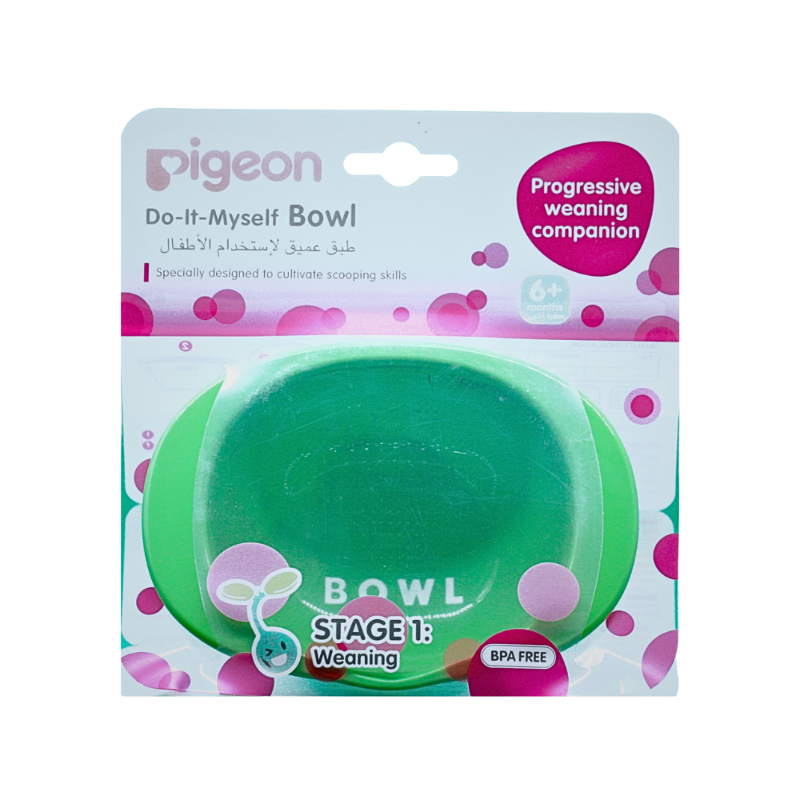 PIGEON BOWL DO IT MYSELF STAGE 1 +6M GREEN
