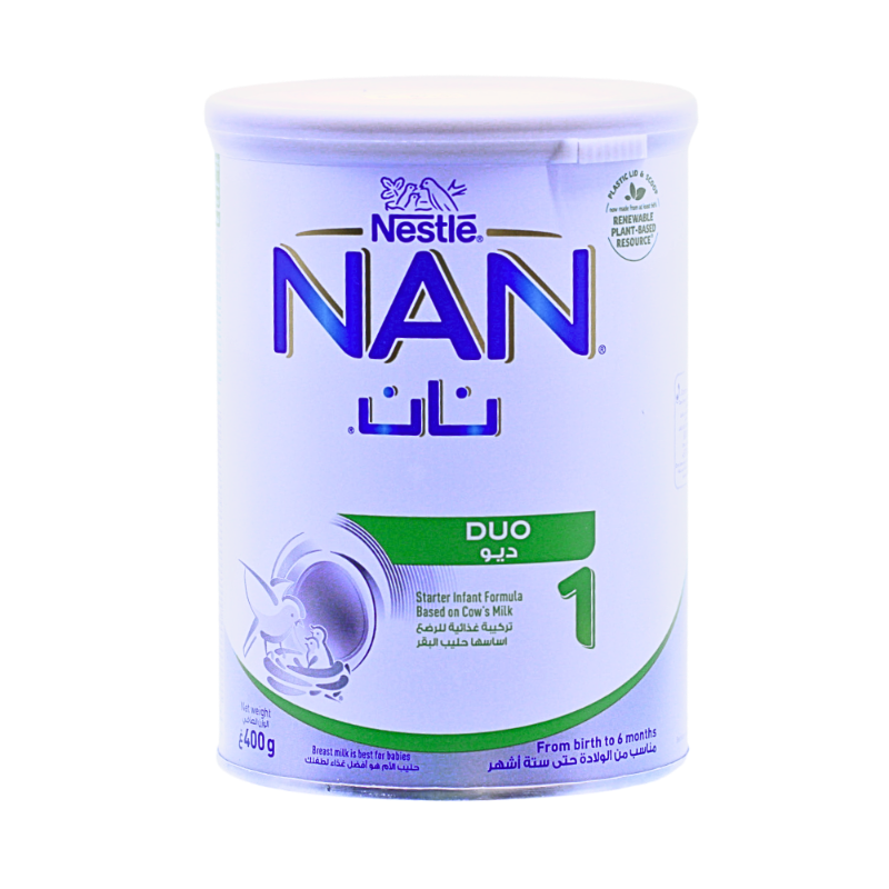 NAN DUO 1 INFANT MILK 0-6M 400G