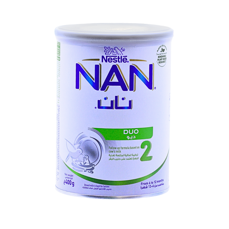 NAN DUO 2 FOLLOW-ON MILK 6-12M 400G