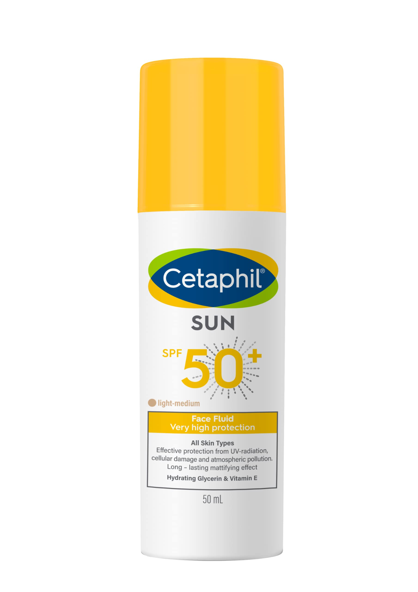 CETAPHIL SUN FLUIDE TINTED VERY HIGH SPF50 50ML