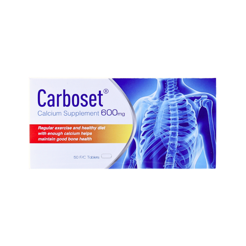 CARBOSET 600/MG FC TAB 50/FC TAB null