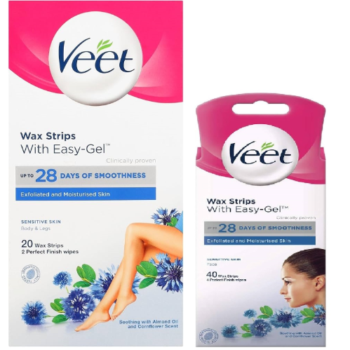 فييت شرائح شمع برو للساق والجسم +50%على الوجه فييت شرائح شمع برو للساق والجسم +50%على الوجه