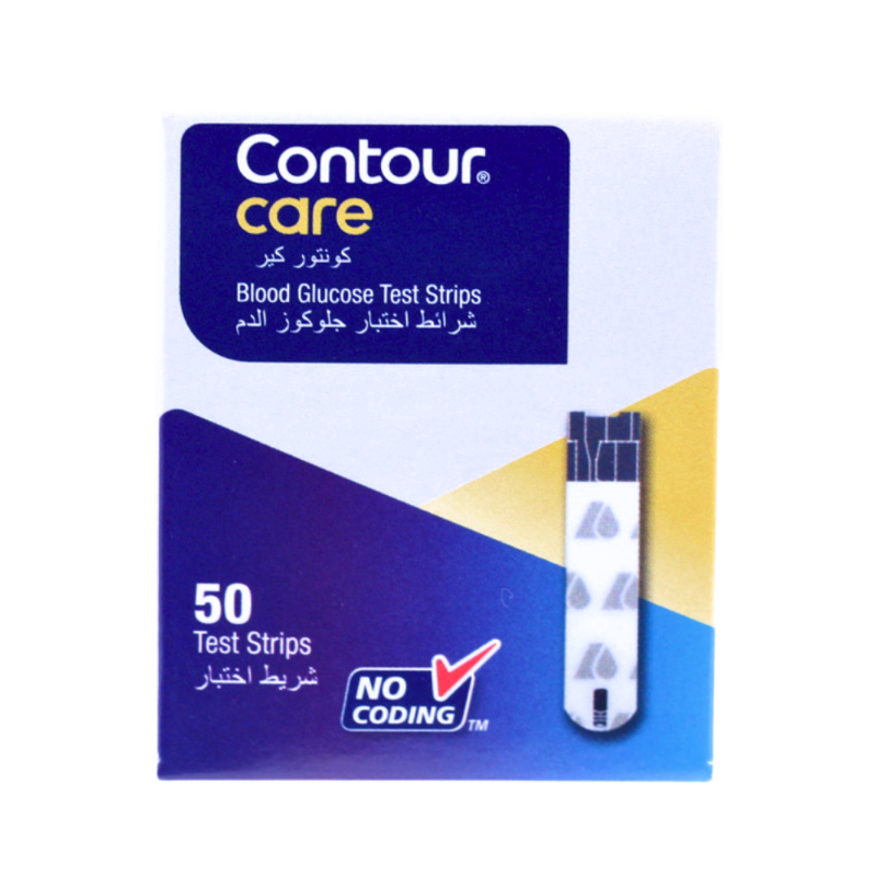 CONTOUR CARE BLOOD GLUCOSE TEST STRIPS 50STRIPS null