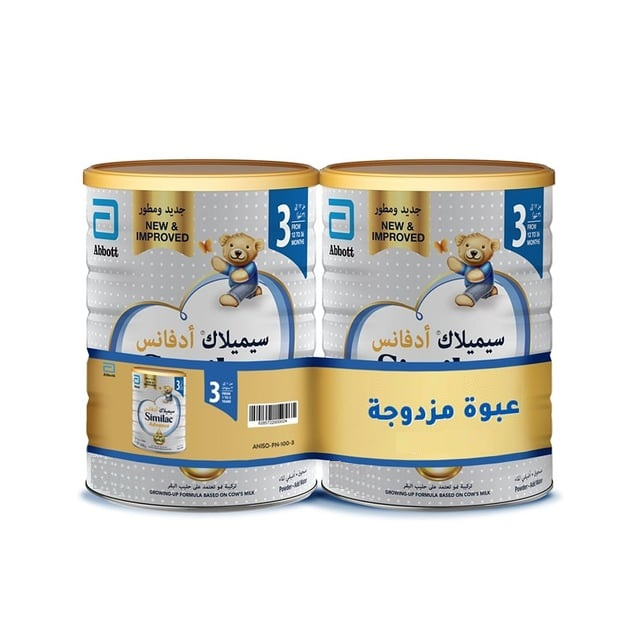 SIMILAC GOLD 3 FOLLOW ON MILK 1-3Y 2×800G