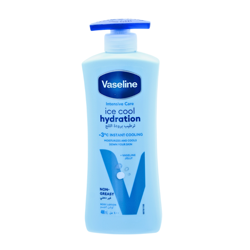 VASELINE INTENSIVE CARE LOTION ICE COOL 400ML
