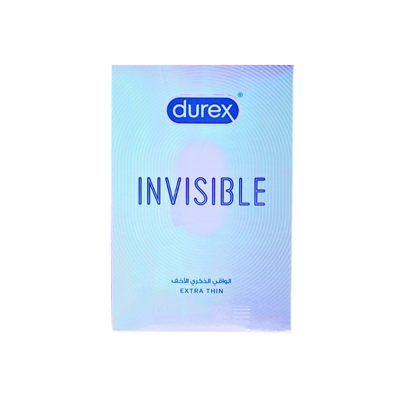 DUREX CONDOM INVISIBLE EXTRA THIN 20PCS null