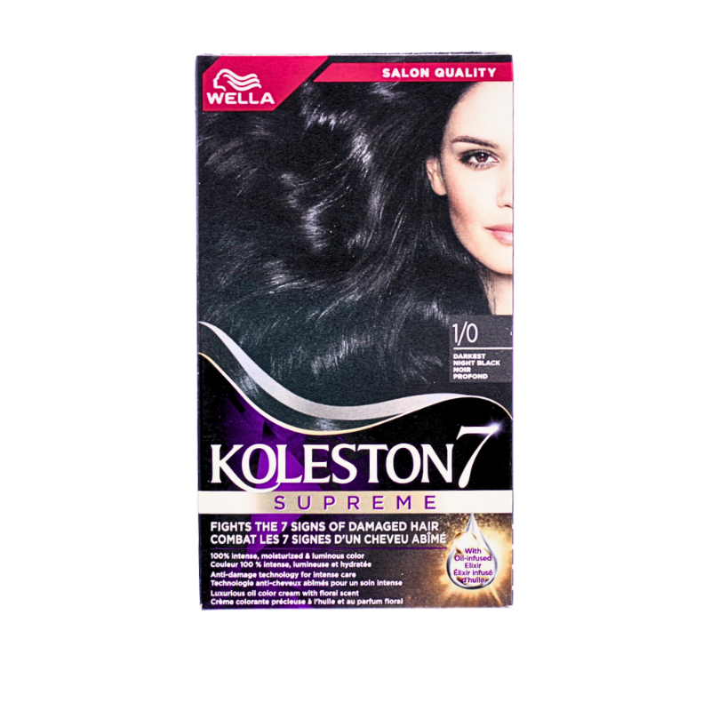 WEL KOLESTON7 CREAM DARKEST NIGHT BLACK 1\0