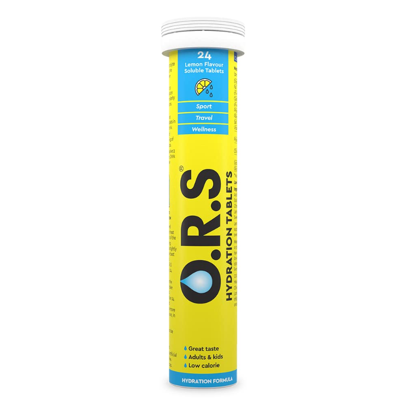 ORS HYDRATION LEMON 24 TAB null