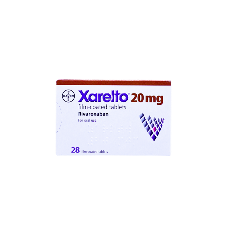 XARELTO 20/MG FC TAB 28/FC TAB XARELTO 20/MG FC TAB 28/FC TAB