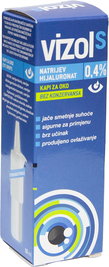 VIZOL S 0.4% EYE DROPS  10ML