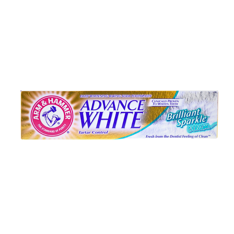 ARMS&HAMMER T\P  BRILLIANT SPRAKL CREAM 115G