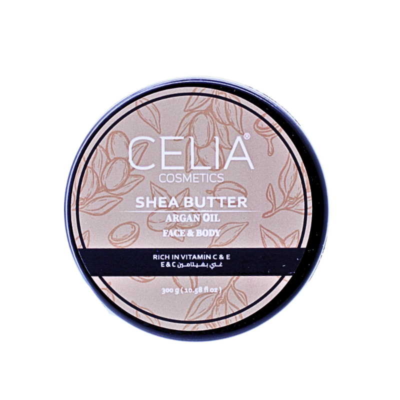CELIA SHEA BUTTER ARGAN OIL FACE&BODY 300G
