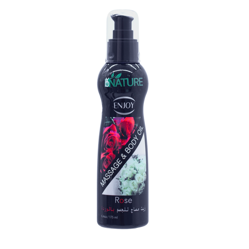 ENJOY BODY OIL FOR MASSAGE ROSE 175ML