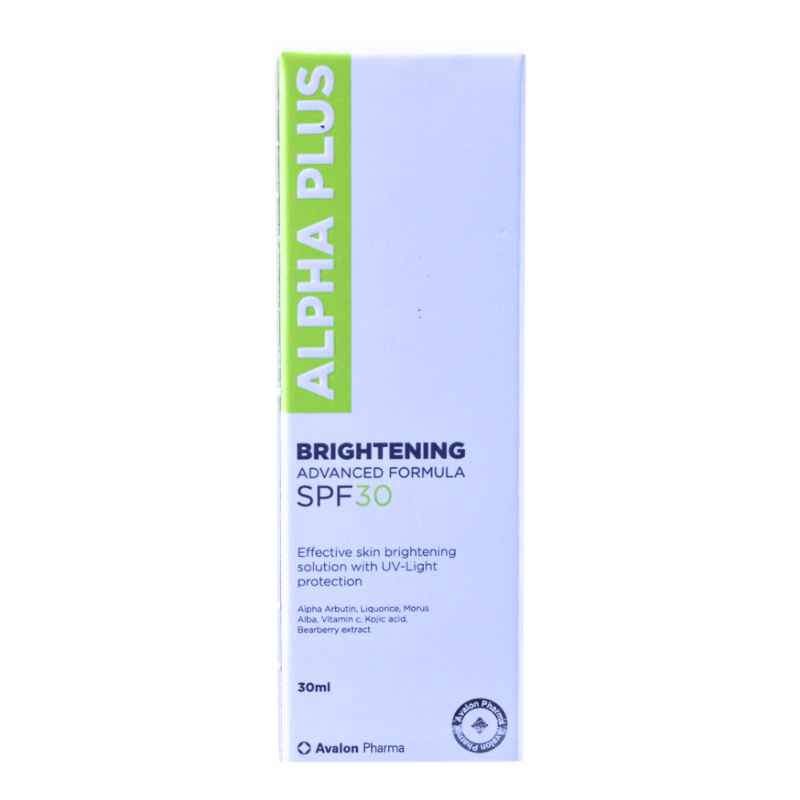 AVALON ALPHA PLUS CREAM BRIGHT SPF30 30ML