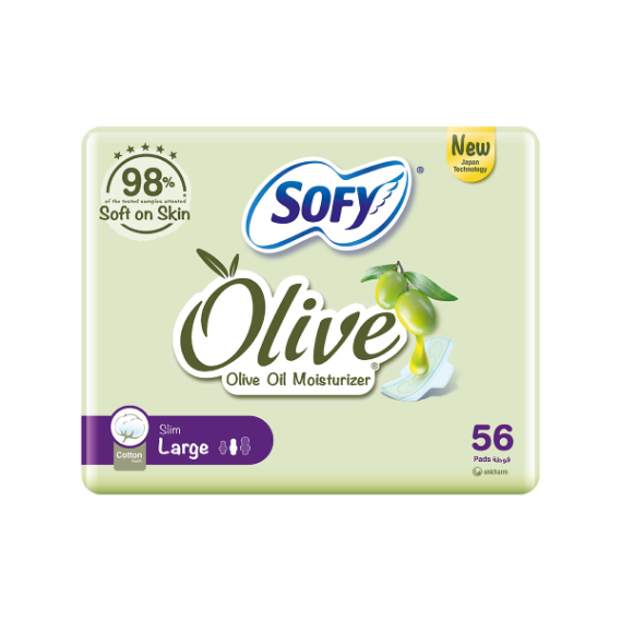 سوفي زيت زيتون كبير 56 فوطة