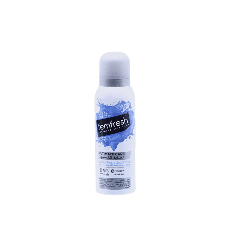 FEMFRESH ACTIVE DEODORANT SPRAY 125ML null