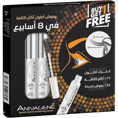 ANIVAGENE EYELASHES GROWTH SURM 1+1