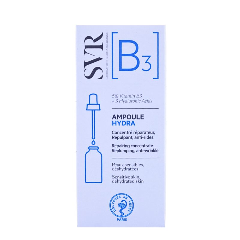 SVR SERUM AMPOULE HYDRA B3 ANTI-WRINKLE 30ML