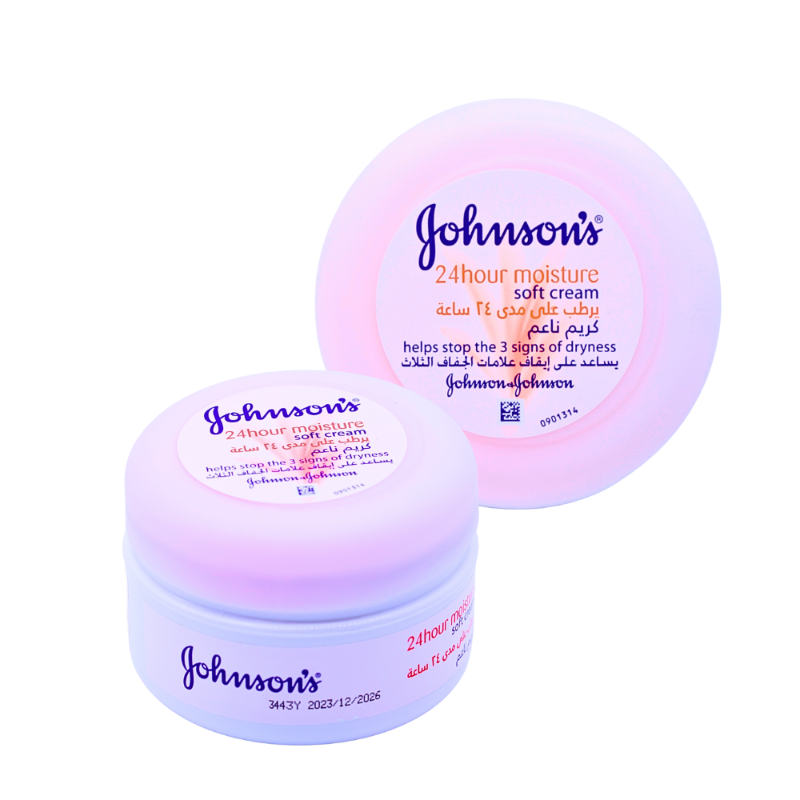 JOHNSON SOFT CREAM FACE&BODY 300ML