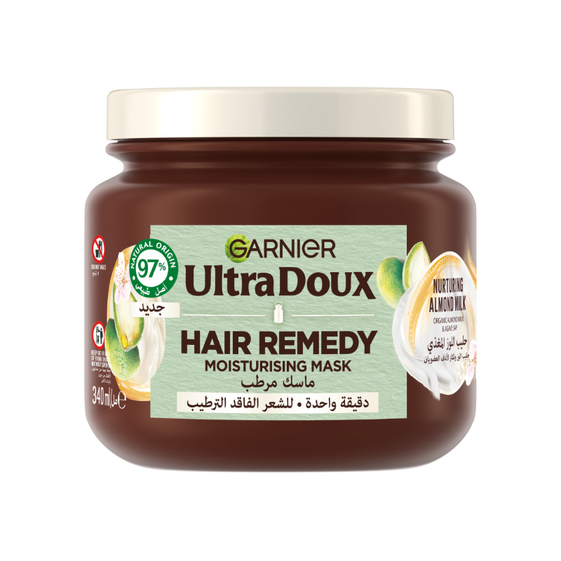 GARNIER U\D MASK MOIST ALMOND MILK 340ML