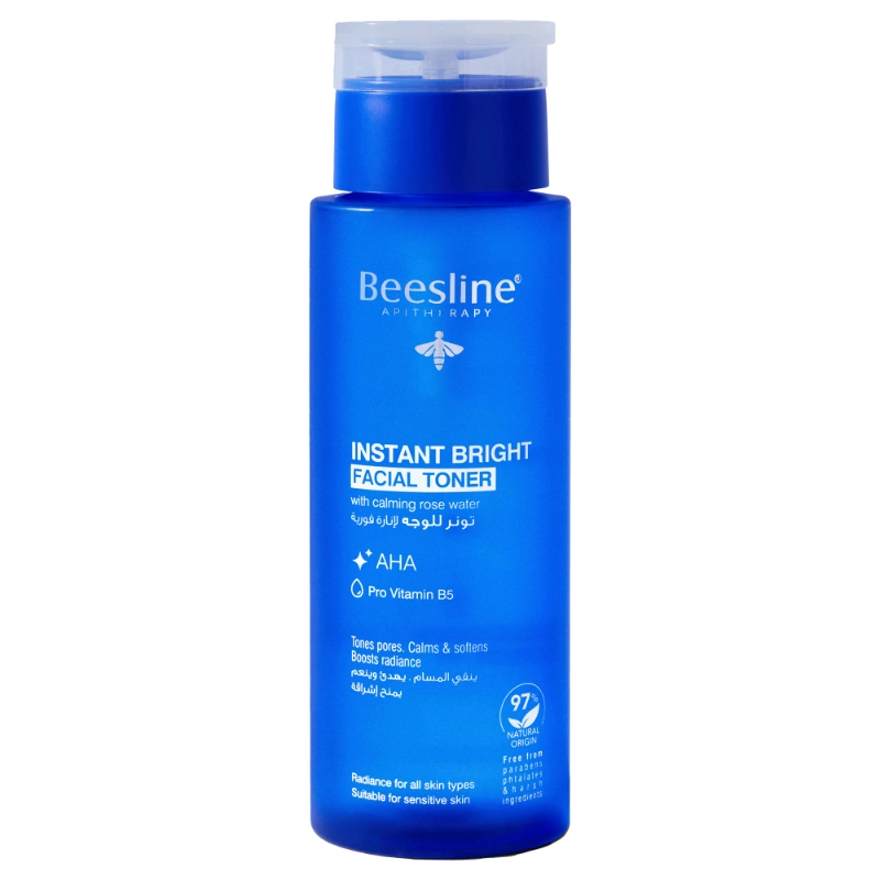 BEESLINE TONER INSTANT BRIGHT W\ROSE WATER 200ML