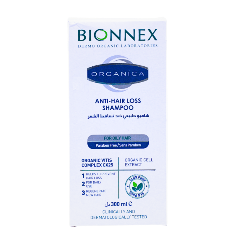 BONNEX ORGANICA SHAMP H.LOSS OILY HAIR  300ML