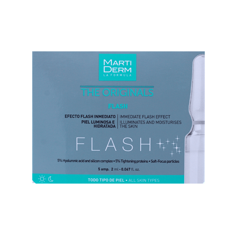 MARTIDERM FLASH AMPOULES ILLUMINATES 5×2ML