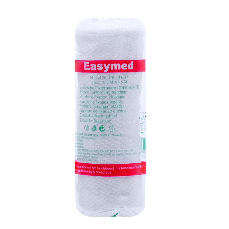 EASYMED ELASTIC BANDAGE WHITE 10CM×4.5M null