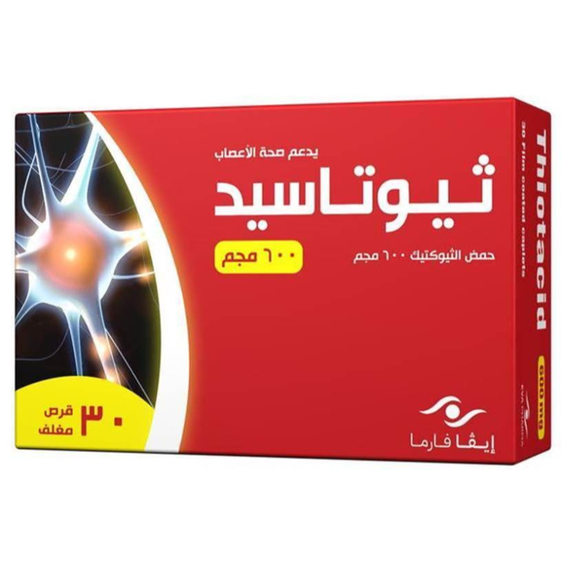 THIOTACID 600/MG FC TAB 30/TAB