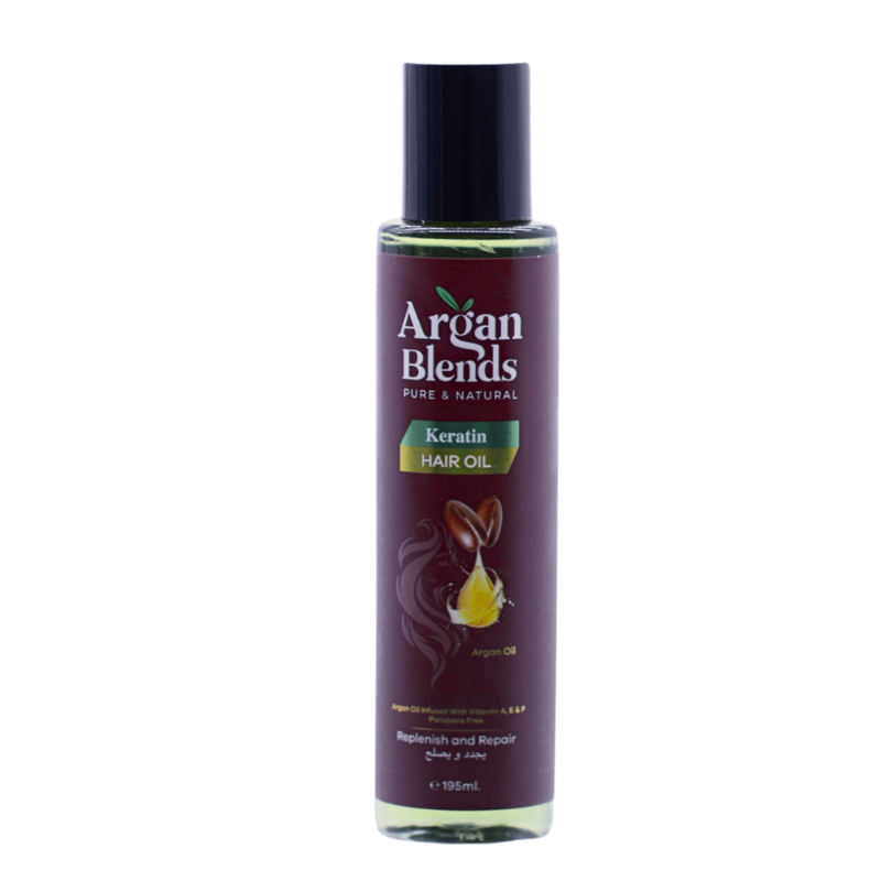 ARGAN BLENDS KERATIN OIL REPLENISH&REPAIR 195ML