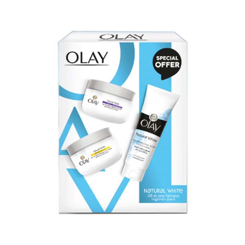 OLAY NATURAL AURA REGIMEN PACK 200GM OLAY NATURAL AURA REGIMEN PACK 200GM