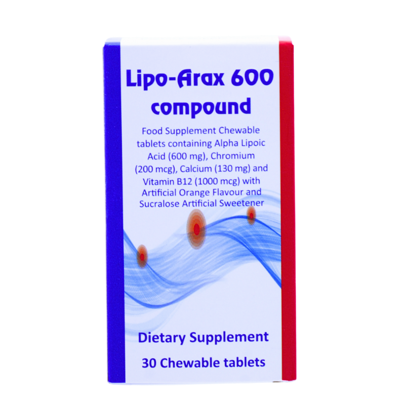 LIPO-ARAX 600 MG 30 TAB