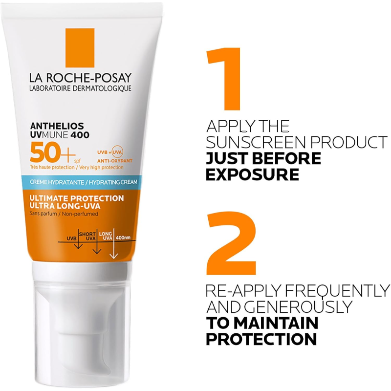 LA ROCHE ANTHELIOS CREAM HYDRATING 50SPF 50ML