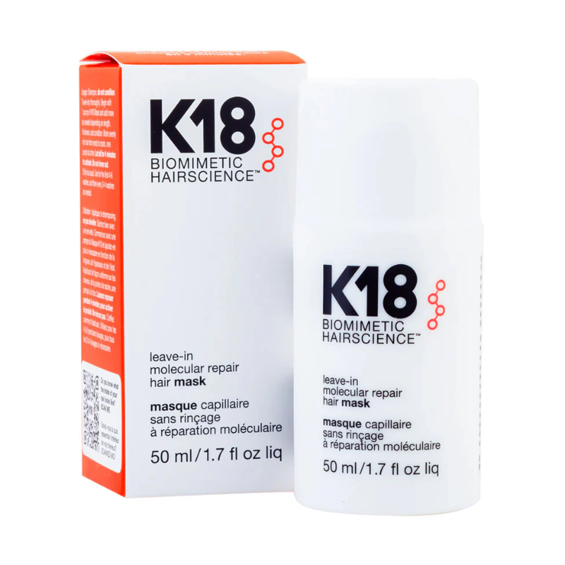 K18 LEAVE IN HAIR MASK REPAIR 50ML k18 leave in hair mask repair 50ml |almujtama pharmacy
