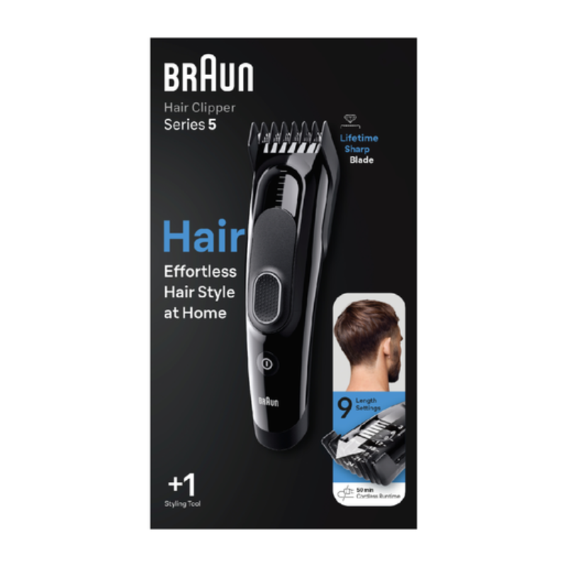 Braun Hair Clipper +1 Tool Series 5