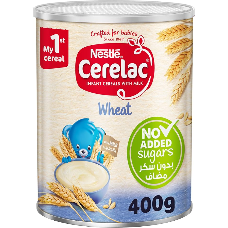 سيريلاك دقيق الحليب قمح من6 اشهر 400مج